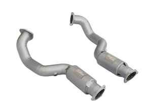 OPF Delete pipes titanium ceramic coated with resonator. Porsche 718 Boxster Spyder RS - 982254351B, 982254351L, 982254351AA, 982254351N, 982254351T, 982254350B, 982254350L, 982254350N, 982254350AB - 9MTI9GT254351BR